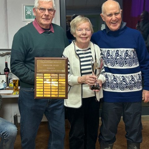 Rachel and Trevor Harvey - observer shield
